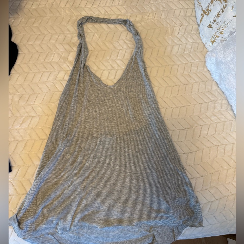 Free People ribbed lightweight halter